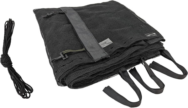 14Ft & 15Ft Universal Trampoline Net Replacement, Safety Enclosure Net for 6 or 8 Straight/Angled Poles, 14Ft & 15Ft round Frame