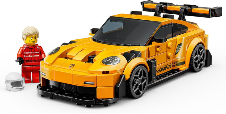 Speed Champions Porsche 911 GT3 RS Super Car Toy - Model Kit & Pretend Play Toy for Boys & Girls, Ages 9+ - Sports Car Building Set for Kids & Racing Fans - Gift Idea for Birthdays - 77239