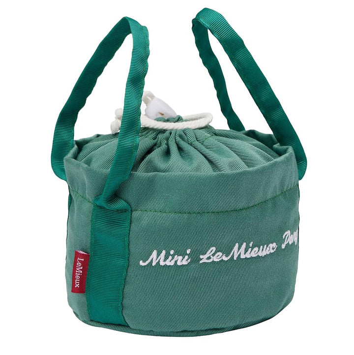 Toy Pony Grooming Kit Sage - Includes Brushes, Curry Comb, Sponge, Tangle Tidy & Hoof Pick - Store in Mini Drawstring Grooming Bag - Suitable for Ages 3+