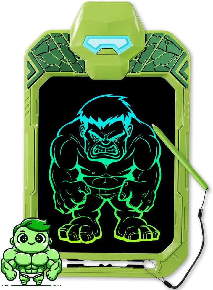 LCD Writing Tablet for Kids 10 Inch Spider Hero for Toddler 2 3 4 5 6 - Paint, Doodle Board, Drawing Pad - Travel Toys, Road Trip Car Activities, Birthday Christmas Gift Boys & Man