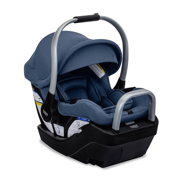 Willow S Infant Car Seat with Alpine Base, Clicktight Technology, Rear Facing Car Seat with Rightsize System, Graphite Onyx