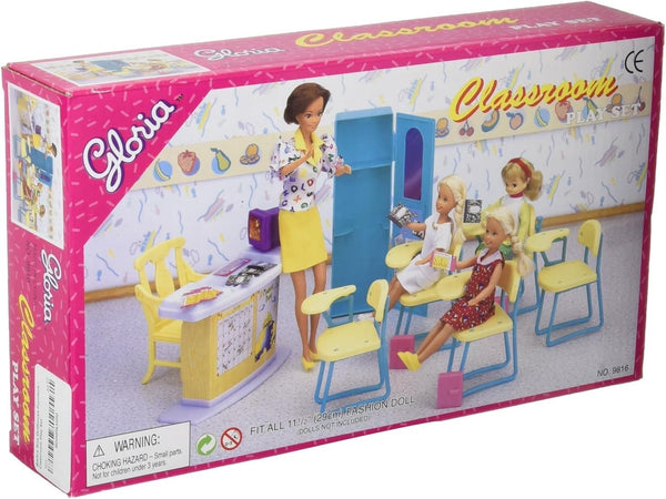 Dollhouse Furniture - Classroom Play Set