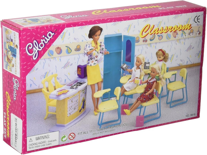 Dollhouse Furniture - Classroom Play Set