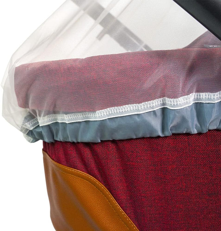 Baby Mosquito Net for Stroller, Carrier & Bassinet – Elastic Drawstring for Snug Fit Netting - Infant Bug Net for Jogger, Car Seat & Pack N Play – 1000 Mesh Toddler Canopy & Gift Packaging