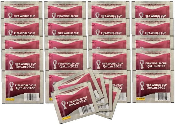 FIFA WORLD CUP QATAR 2022-25 Packs (5 Stickers per Pack)