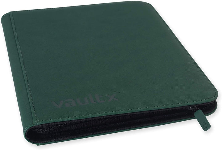 9 Pocket Trading Card Zip Binder, 360 Cards, Premium Exo-Tec Album Material, 20 Side-Loading Pages, Folder for Collectible Games, Sports, TCG (Black)