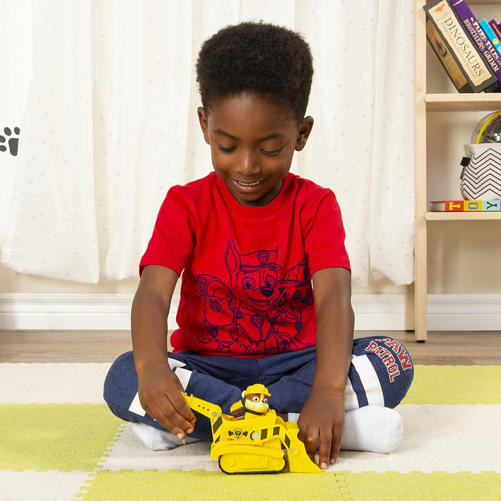 , Rubble’S Bulldozer, Toy Vehicle with Collectible Action Figure, Sustainably Minded Kids Toys for Boys & Girls Ages 3 and Up