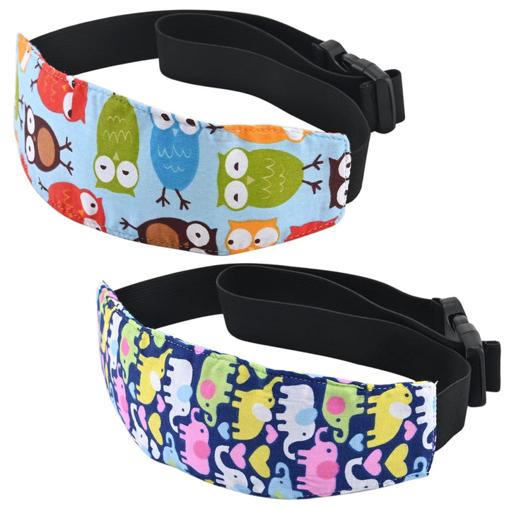 Head Support for Stroller Car Seat - Head Band Strap Headrest for Sleeping Traveling for Toddler Kids Children Child Baby Infant