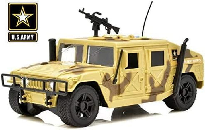 U.S. Army Toy Friction Combat Tank with Lights and Sounds for Boys