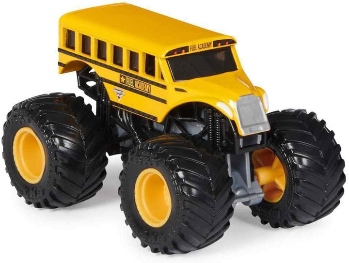 2023  1:64 Diecast Truck Series 30 Trucks on Duty Fuel Academy School Bus