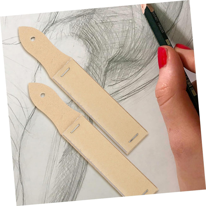 20Pcs Drawing Pencil Sandpaper Block Drawing Tool Sharpener for Artists Beginners Students Sketching Crayons Pastel Sticks