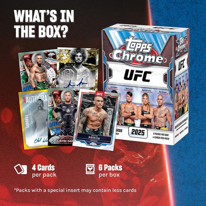 2025 Chrome UFC - Factory Sealed - Value Box