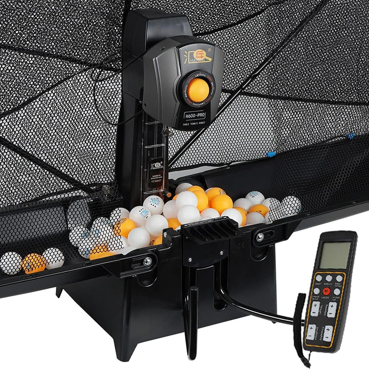 Ping Pong Robot Machine with 36 Different Spin Balls Table Tennis Robots Automatic Ball Machine for Training