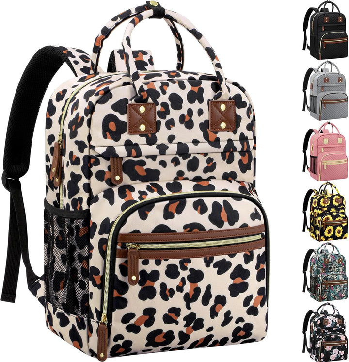 Diaper Bag Backpack for Women Large Capacity with Insulated Pockets Multifunctional Diaper Bags for Baby Girl Boy Waterproof Baby Bags for Mama Maternity Travel Bag Black