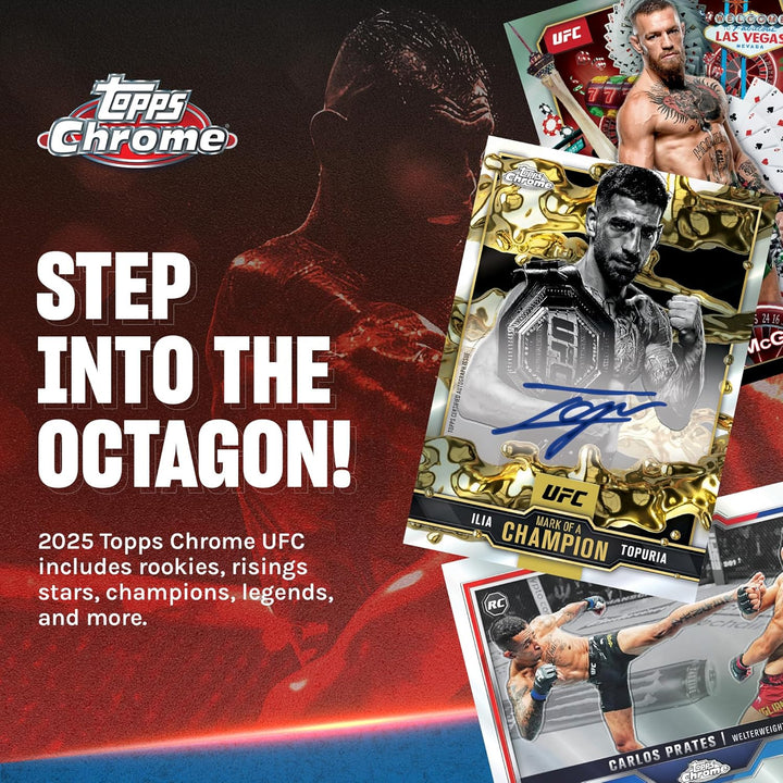 2025 Chrome UFC - Factory Sealed - Value Box