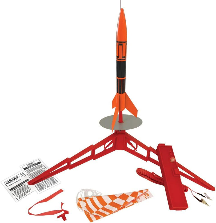 Alpha III Launch Set, 12 Years and up with Adult Supervision If under 12, Black,Orange