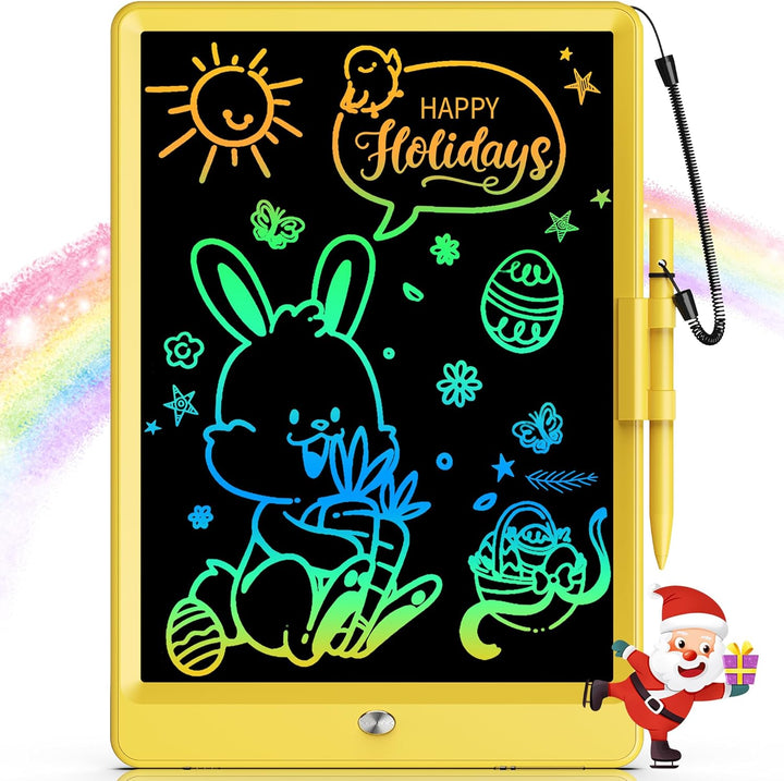 Toys for 3-6 Years Old Girls Boys, LCD Writing Tablet 10 Inch Doodle Board, Electronic Drawing Pads, Educational Birthday Gift for 3 4 5 6 7 8 Years Old Kids Toddler (Blue)