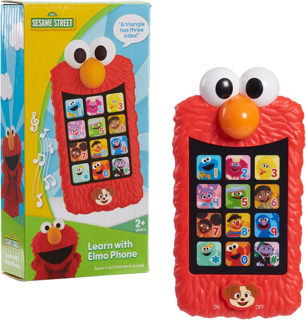 Learn with Elmo Pretend Play Phone, Learning and Education, Kids Toys for Ages 2 up by
