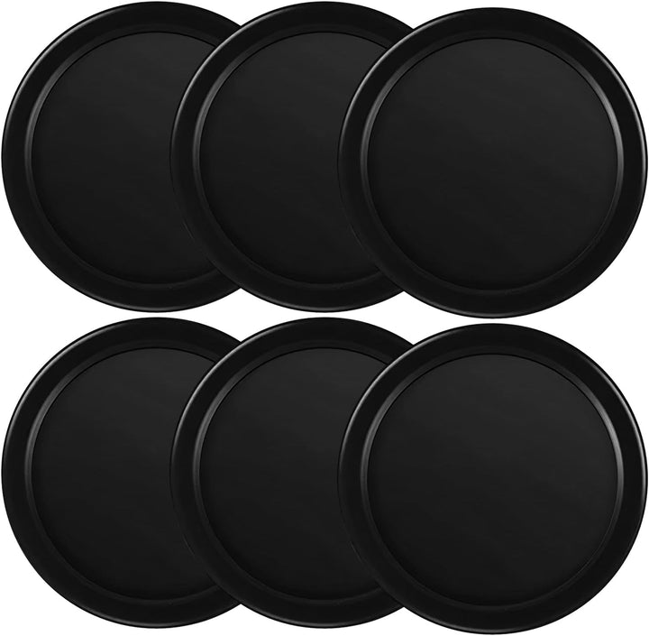 3 1/4 Inches Air Hockey Pucks 6 Pack Full Size Heavy Replacement Pucks for Game Tables Equipment Accessories