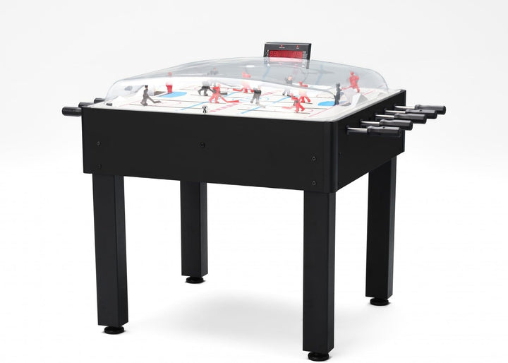 Breakout Dome Bubble Rod Hockey Game Table - Black