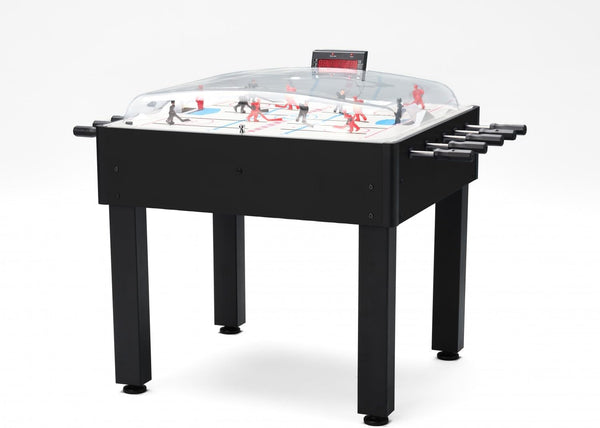 Breakout Dome Bubble Rod Hockey Game Table - Black
