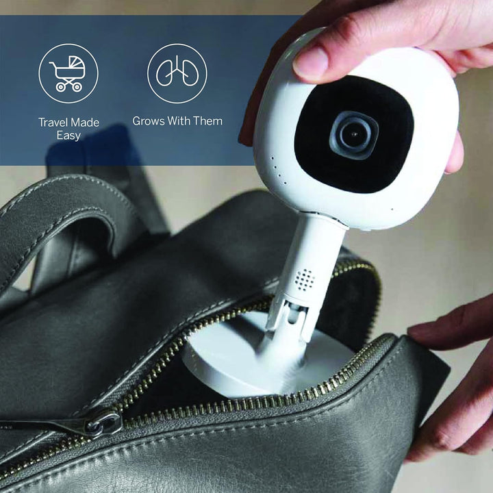 Flex Multi-Stand – Travel Baby Monitor Accessory, Portable Stand Pro Baby Monitor - White (Camera Not Included)
