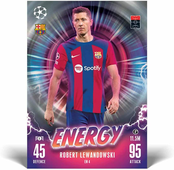 2023-24  Match Attax UEFA Champions League Cards Packet (12 Cards Each), UCLMA23-2301