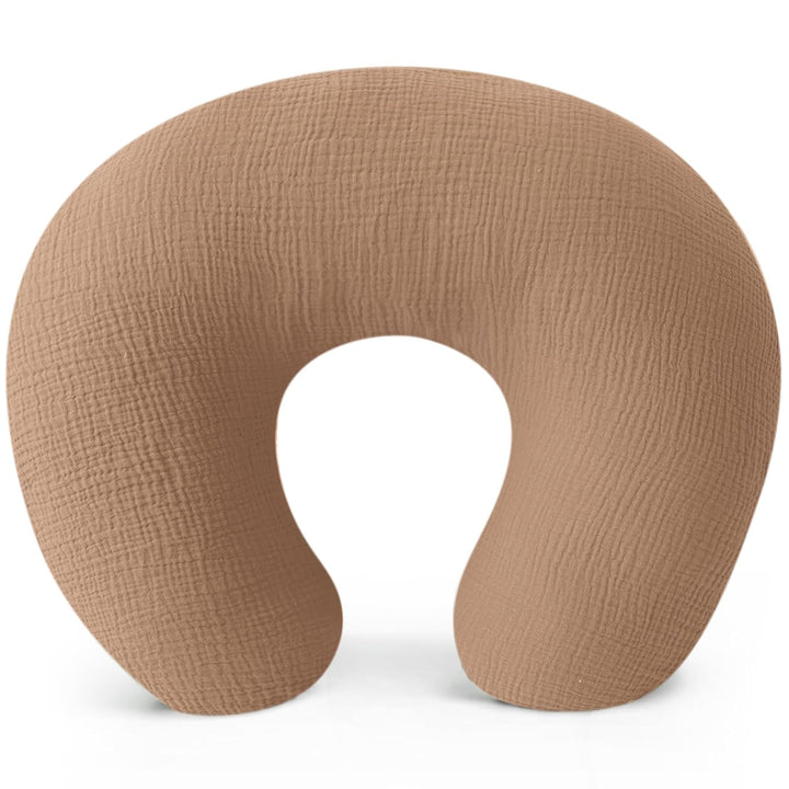 Muslin Nursing Pillow Covers, 100% Cotton Soft & Adorable Covers for Breastfeeding Pillows, Slipcovers for Newborn Baby Boys & Girls