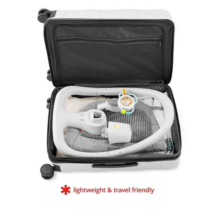 Baby Ergonomic Activity Floor Seat for Upright Sitting Lightweight and Travel-Friendly Silver Lining Cloud Grey Age 0+