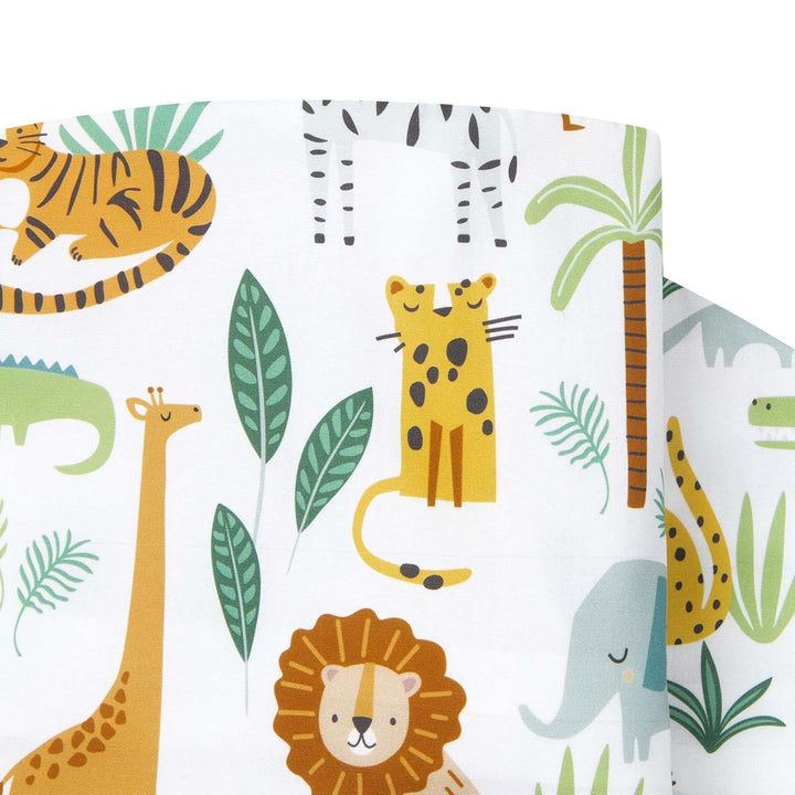 Nursing Pillow Cover, Colorful Wildlife, Cotton Blend, Fits the Original Support for Breastfeeding, Bottle Feeding, and Bonding, Cover Only, Sold Separately