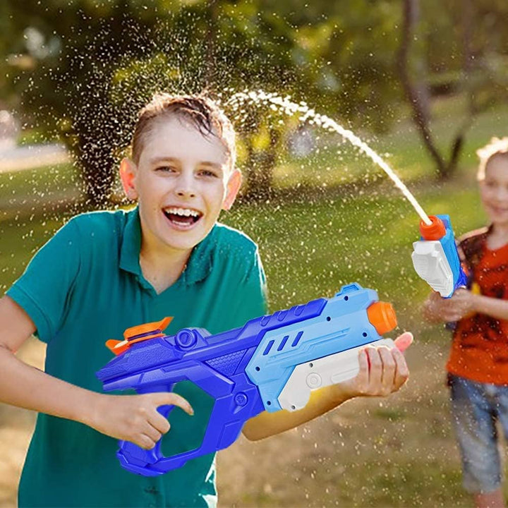 3 Pack Water Guns for Kids Adults - 600CC Squirt Water Toy Gun Super Blaster Soaker Long Range High Capacity Swimming Pool Beach Outdoor Fighting Toy for Boys Girls (Blue)