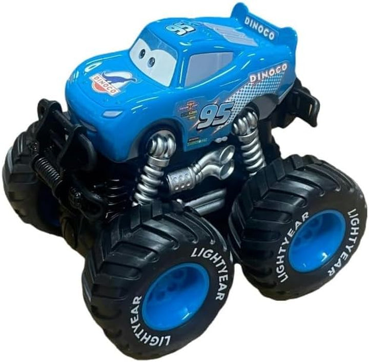 Movie Cars 3 Giant Wheels Cars 1：55 Diecast Vehicles Toys Set Oversized Children Car Toy (2PS)