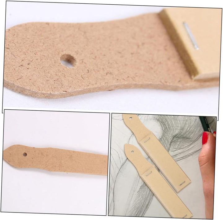 20Pcs Drawing Pencil Sandpaper Block Drawing Tool Sharpener for Artists Beginners Students Sketching Crayons Pastel Sticks