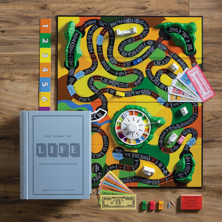 the Game of Life Vintage Bookshelf Edition