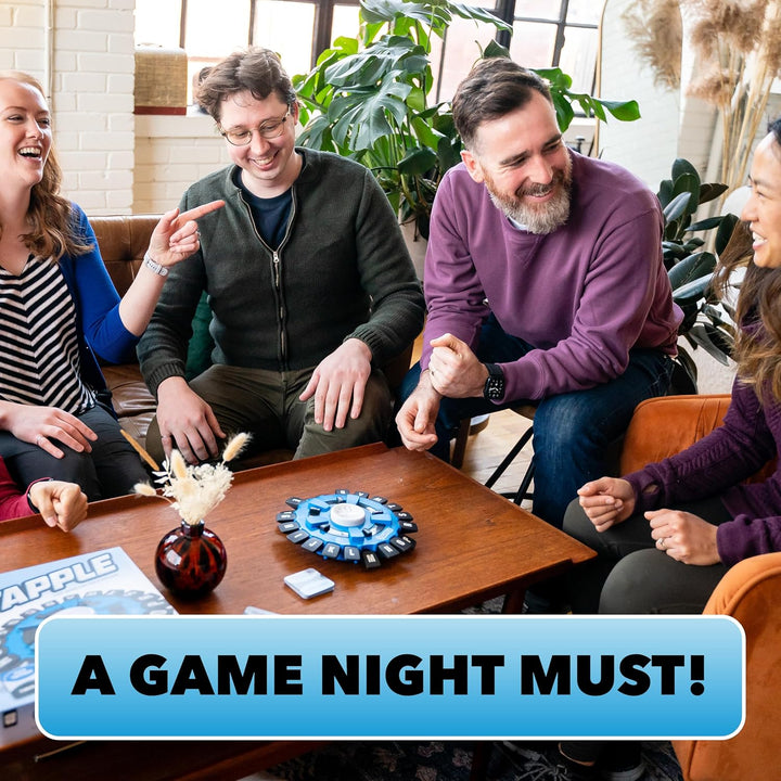 The Original TAPPLE, the Fast-Paced Family Board Game, Choose a Category & Race against the Timer to Be the Last Player, Learning Word Game for Ages 8 & Up, 2-8 Players, 15-20 Minute Play Time