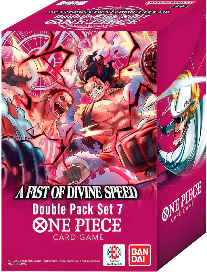 One Piece TCG a Fist of Divine Speed Double Pack Set Vol.7 (DP-07)