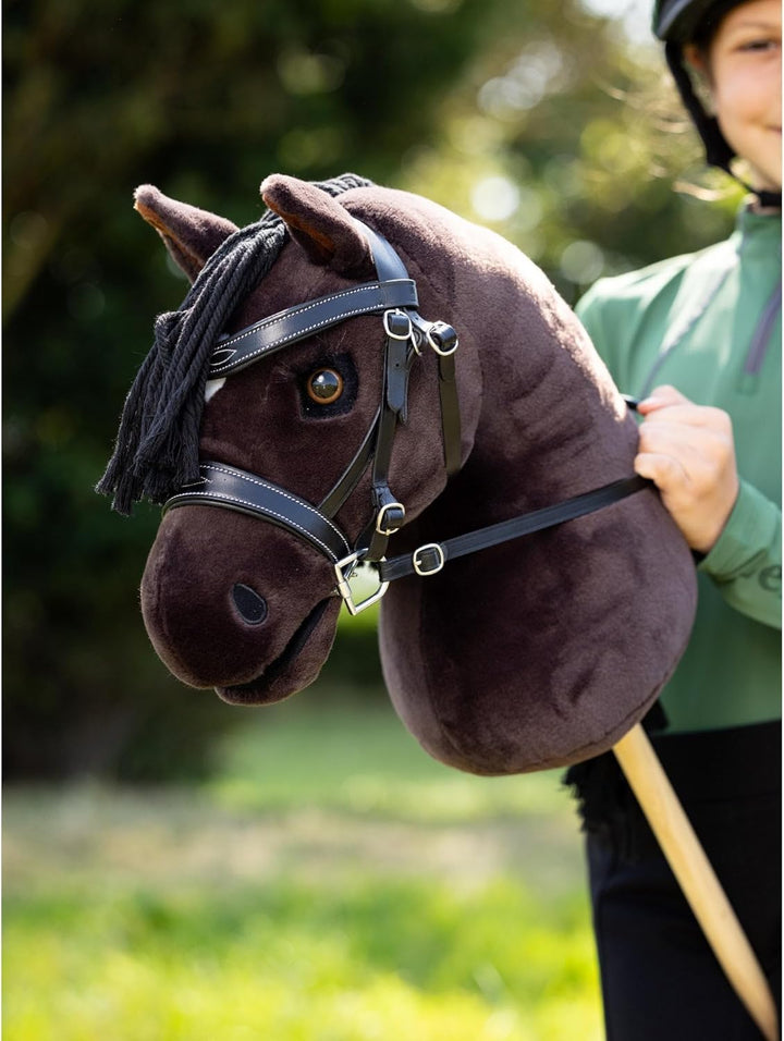 Hobby Horse Freya - Soft Brown Coat - Realistic Head - Perfect for Kids
