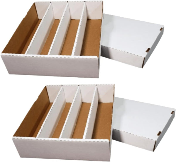 2-Pack • Monster 3200-Count • Woodhaven Trading Firm Brand Trading/Gaming Card Storage Box (2)