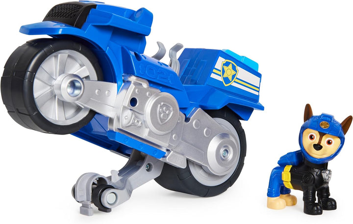 , Moto Pups Wildcat’S Deluxe Pull Back Motorcycle Vehicle with Wheelie Feature and Toy Figure