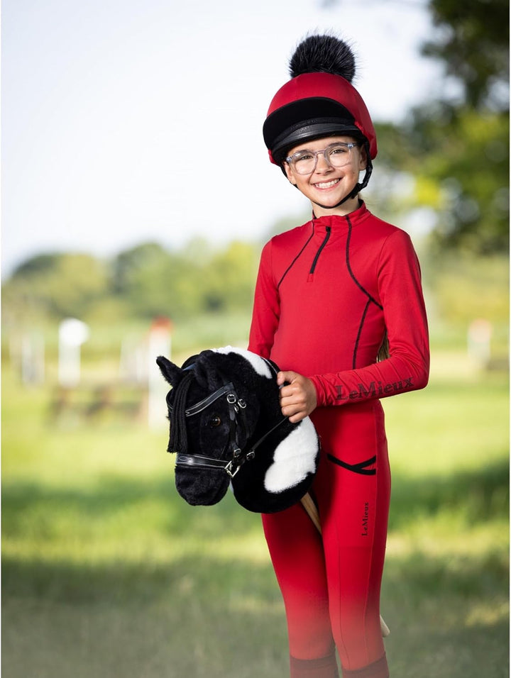 Hobby Horse Razzle - Black and White Piebald - Realistic Head - Perfect for Kids