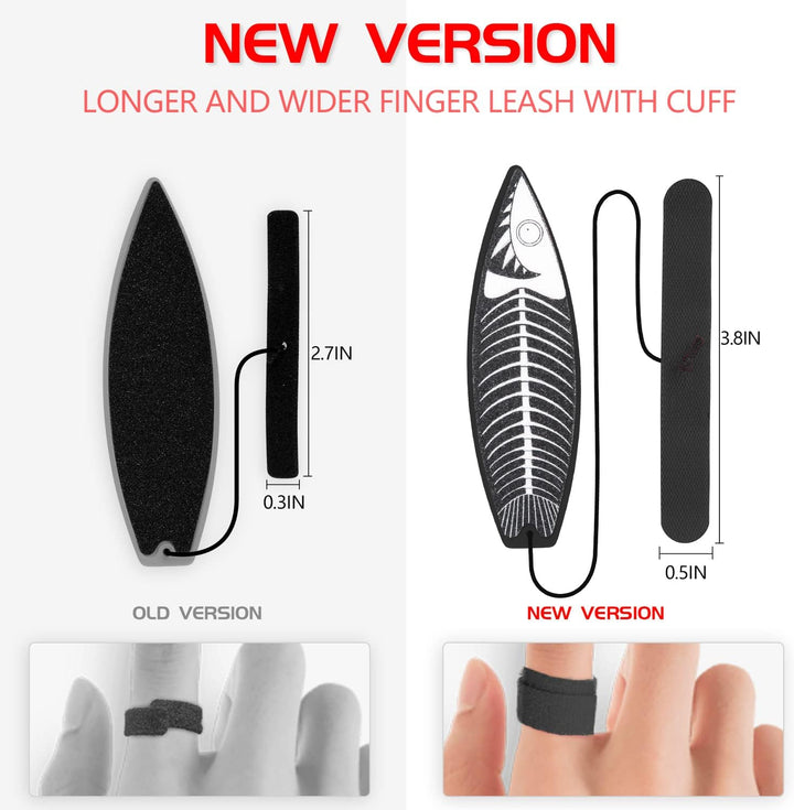Finger Surfboard for Car Ride, 6PCS Mini Surfboard for Kids-Wind Surfboard Fingerboard for Car Window (6 Colors with Receive Bag)