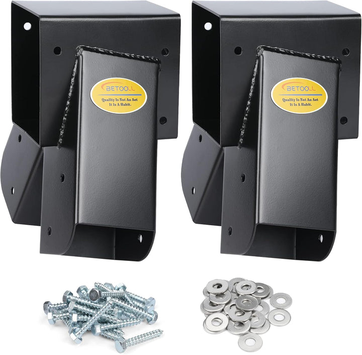 A-Frame 2 Brackets Swing Set Bracket with Mounting Hardware (Green)