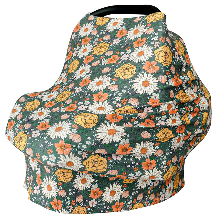 Baby Car Seat Covers- Multi-Use Carseat Canopy for Babies, Stretchy Infant Carseat Cover Boy, Shower Gifts for Unisex Boys and Girls