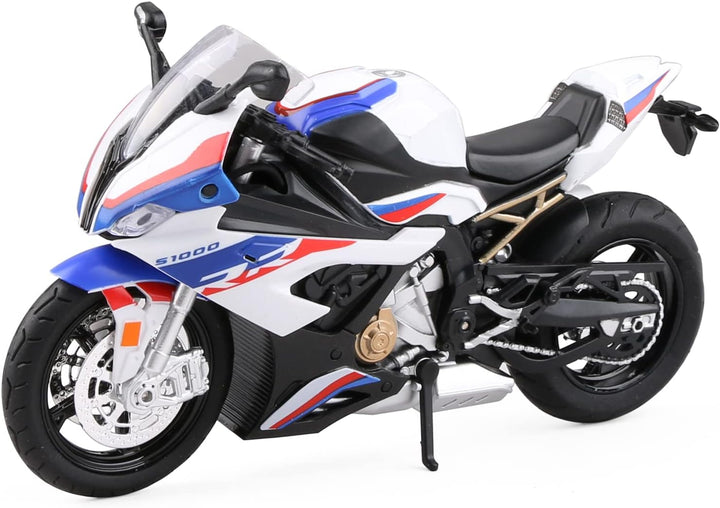 Die Cast Motorcycle Model for Ducati V4, Realistic Motorcycle Model, 1:12 Scale Kids Moto Toy or Collection, Boyfriend,Young Peoples Gift(Black)