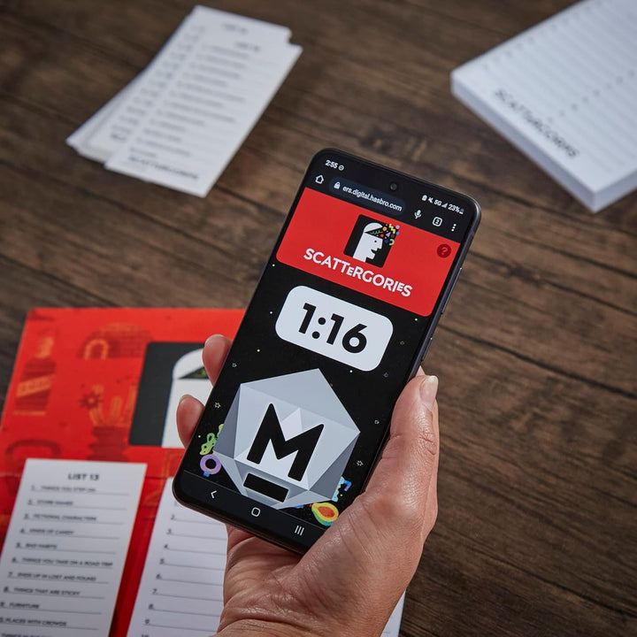 Scattergories Classic Game, Party Game for Adults and Teens Ages 13 and Up, Board Game for 2+ Players
