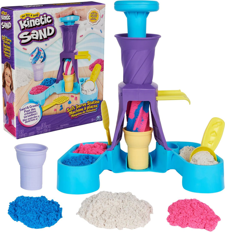, 2.5Lbs Blue Play Sand, Moldable Sensory Toys for Kids, Resealable Bag (Packaging May Vary), for Ages 3 and Up