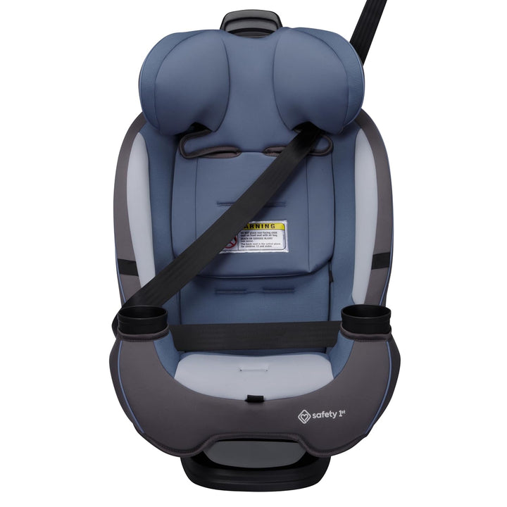 Grow and Go All-In-One Slim Convertible Car Seat, Rear Facing, 5-40 Lbs, Forward Facing (30–65 Lbs), High Back Booster Seat 40-100 Pounds, Alaskan Blue