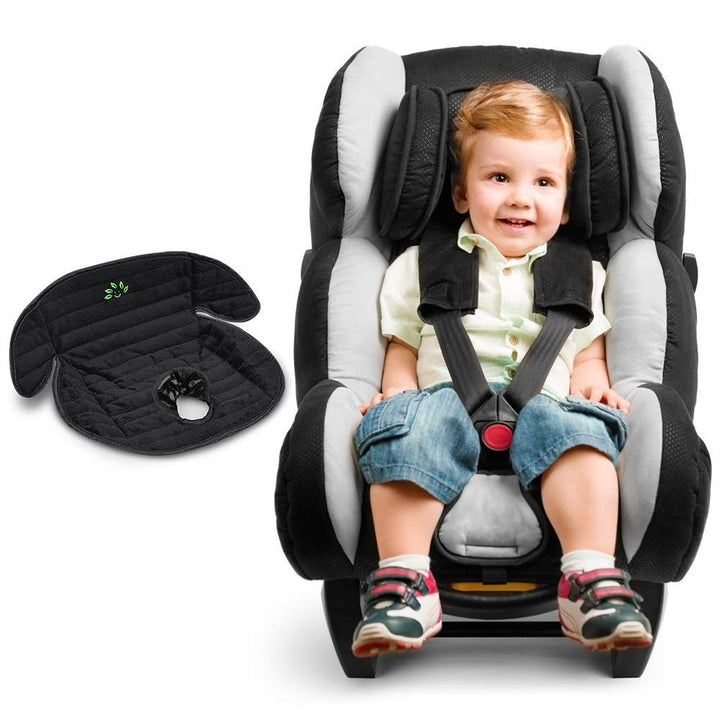Piddle Pad Car Seat Protector,  Waterproof Liner Potty Training Pads Machine Washable Toddlers Car Seat Baby Infants Saver Cover Mat for Child Stroller, Dinner Chair (Black 2 Pack)