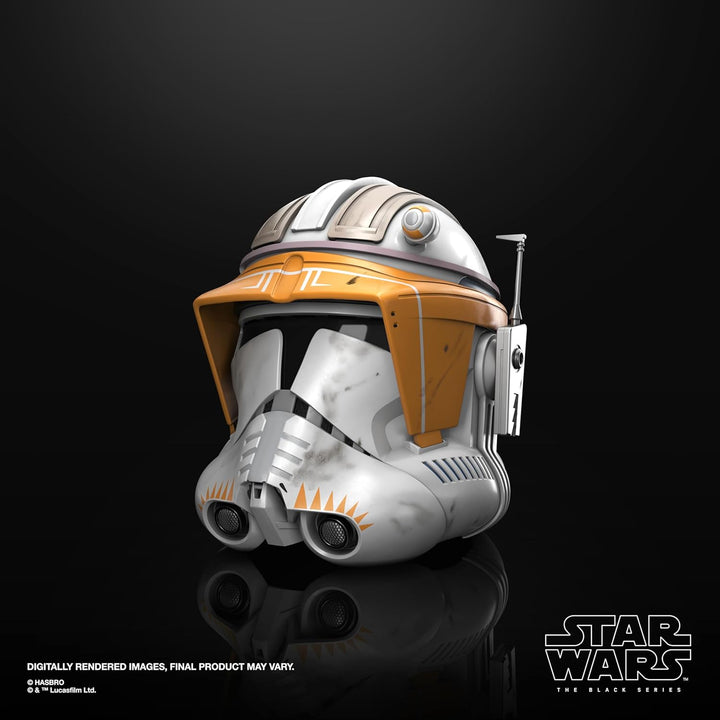 the Black Series Clone Commander Cody, Revenge of the Sith Premium Electronic Roleplay Helmet for Ages 14 and up (Amazon Exclusive)
