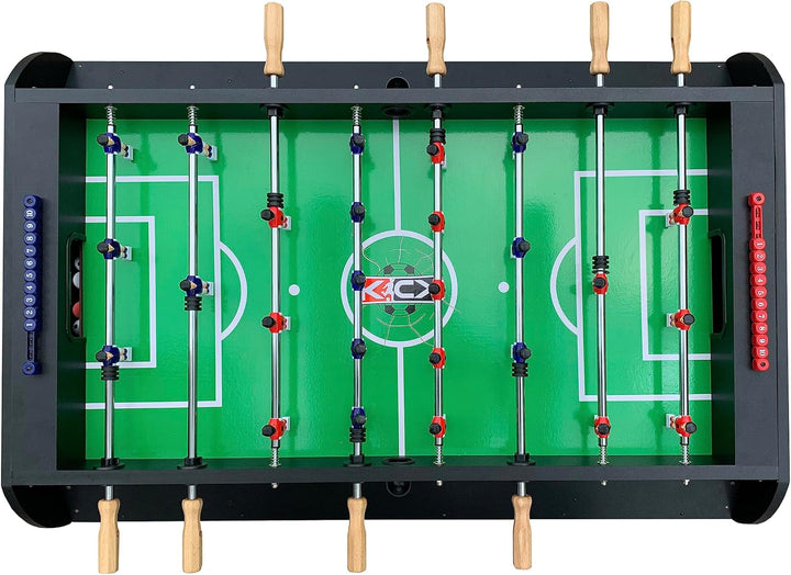 Triplex 55″ Telescopic Rods 3-In-1 Swivel Multi Game Table - Combo Game Table Set - Billiards, Air-Hockey and a Foosball for Home, Game Room, Friends and Family!